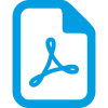Blue PDF logo